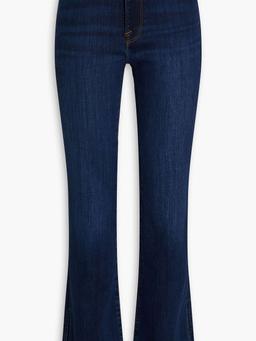 Mid-rise bootcut jeans