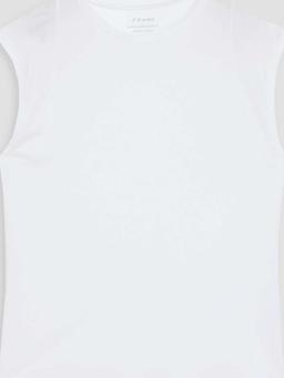Pima cotton-jersey top