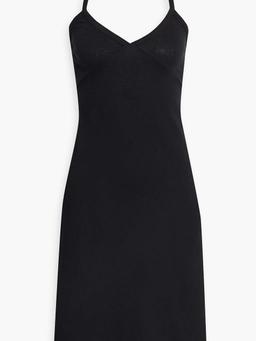 Mischa cotton-jersey halterneck dress