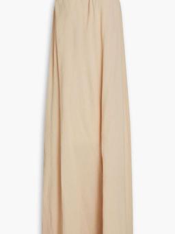 Cotton-gauze maxi dress