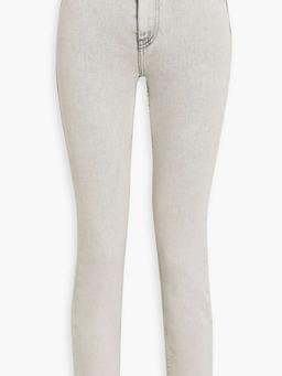 Galloway faded mid-rise skinny jeans