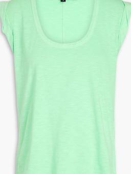 Arion slub Pima cotton-jersey top