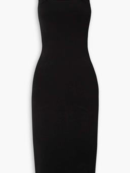 VB Body cutout stretch-knit midi dress