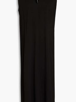 Crepe midi dress