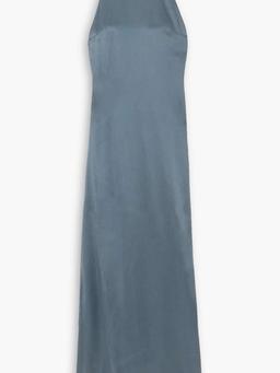 Satin maxi dress