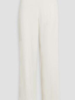 Hamill twill wide-leg pants