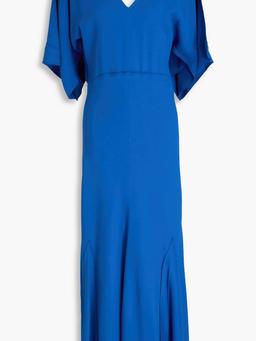 Crepe midi dress