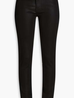 High-rise skinny jeans