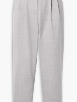 Tristan tapered wool-blend twill pants