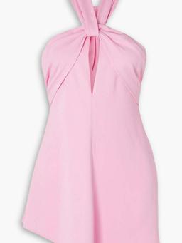 Becky cutout woven mini dress