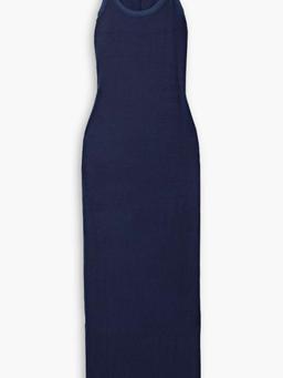 Ribbed stretch-modal maxi dress