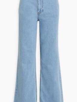 High-rise wide-leg jeans