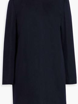 Cashmere-felt mini dress