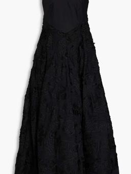 Marianela cutout embroidered cotton midi dress