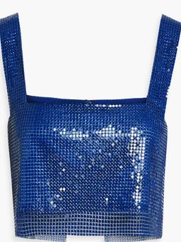 Missy cropped chainmail top