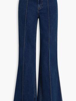 High-rise wide-leg jeans