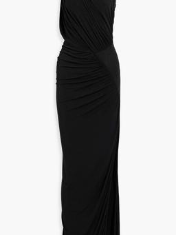 Hera one-shoulder modal-blend jersey gown