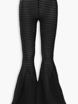 Archetypes crocheted flared pants