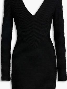 Othilie ribbed-knit mini dress