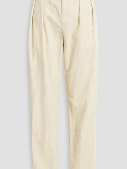 Jake cotton-corduroy straight-leg pants