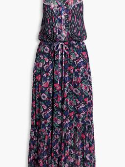 Randia floral-print voile maxi dress