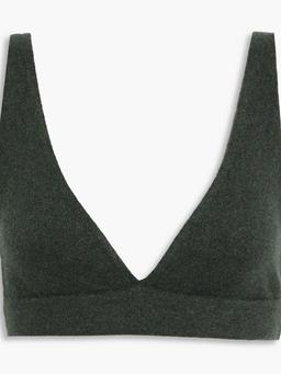 Capucine cashmere bra top