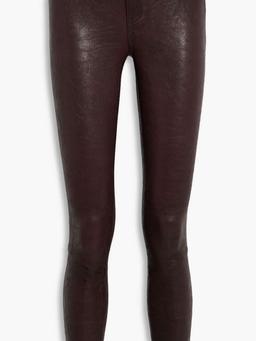 Verdugo leather skinny pants