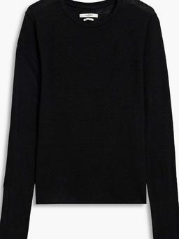 Kaaron linen-jersey top