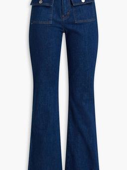 Barlow high-rise flared jeans