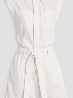 Eliza cotton and Lyocell-blend twill playsuit