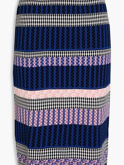 Bernarda jacquard-knit midi skirt