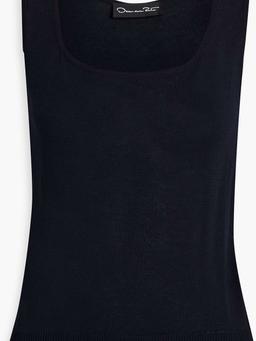 Silk-blend tank