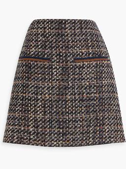 Perry metallic tweed mini skirt