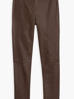 Leather skinny pants