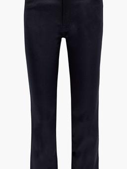 Jules satin straight-leg pants