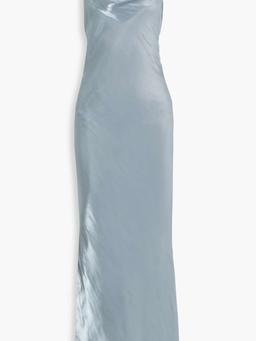 Indra satin maxi slip dress