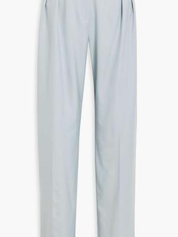 Sbiru wool-twill wide-leg pants