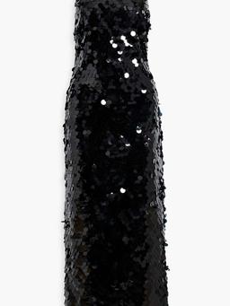 Lou sequined tulle maxi dress