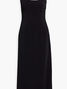 Tie-back cady midi dress