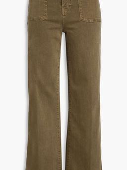 Le Slim Palazzo high-rise wide-leg jeans