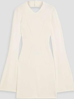 The Narcia cutout stretch-knit mini dress
