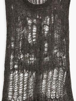 Spider open-knit tank