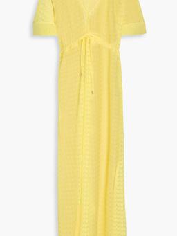 Phoebe fringed crochet maxi dress