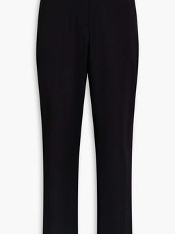Wool straight-leg pants