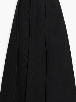 Diane fringed twill midi skirt