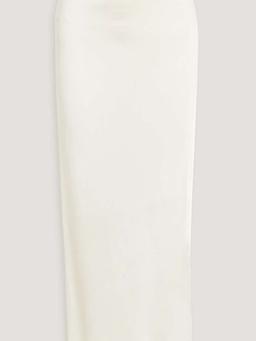 Satin-jersey maxi skirt