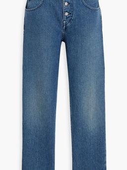 Belden high-rise straight-leg jeans