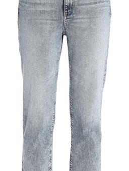 High-rise slim-leg jeans