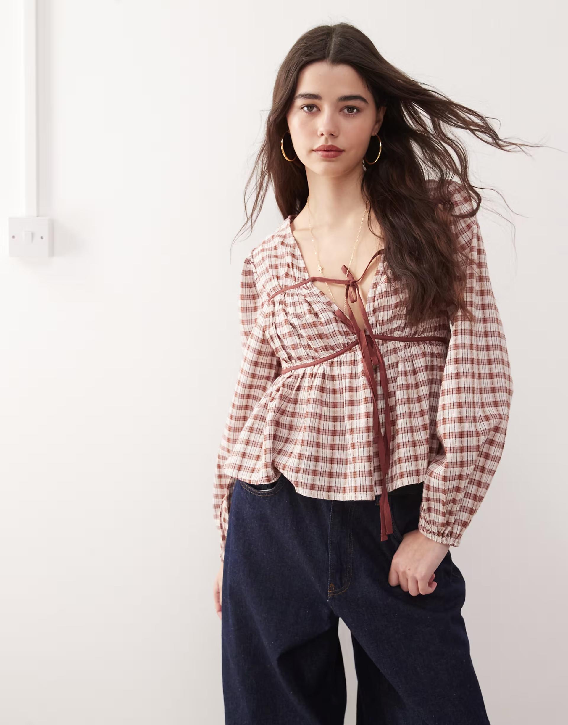 Plaid Tops
